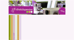Desktop Screenshot of die-fruehstueckspension.at